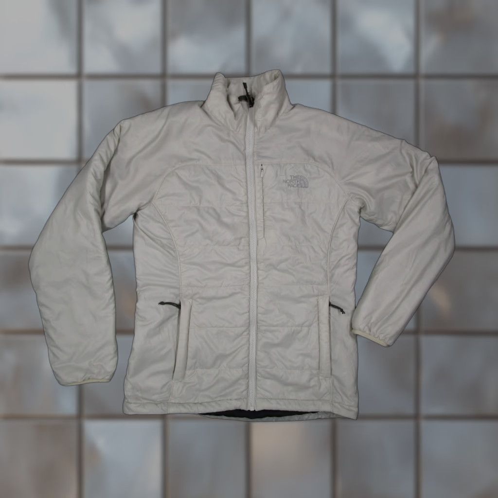 The North Face The North Face Jacket Women Small White Full Zip Puffer Gorpcore Size S / US 4 / IT 40 - 1 Thumbnail