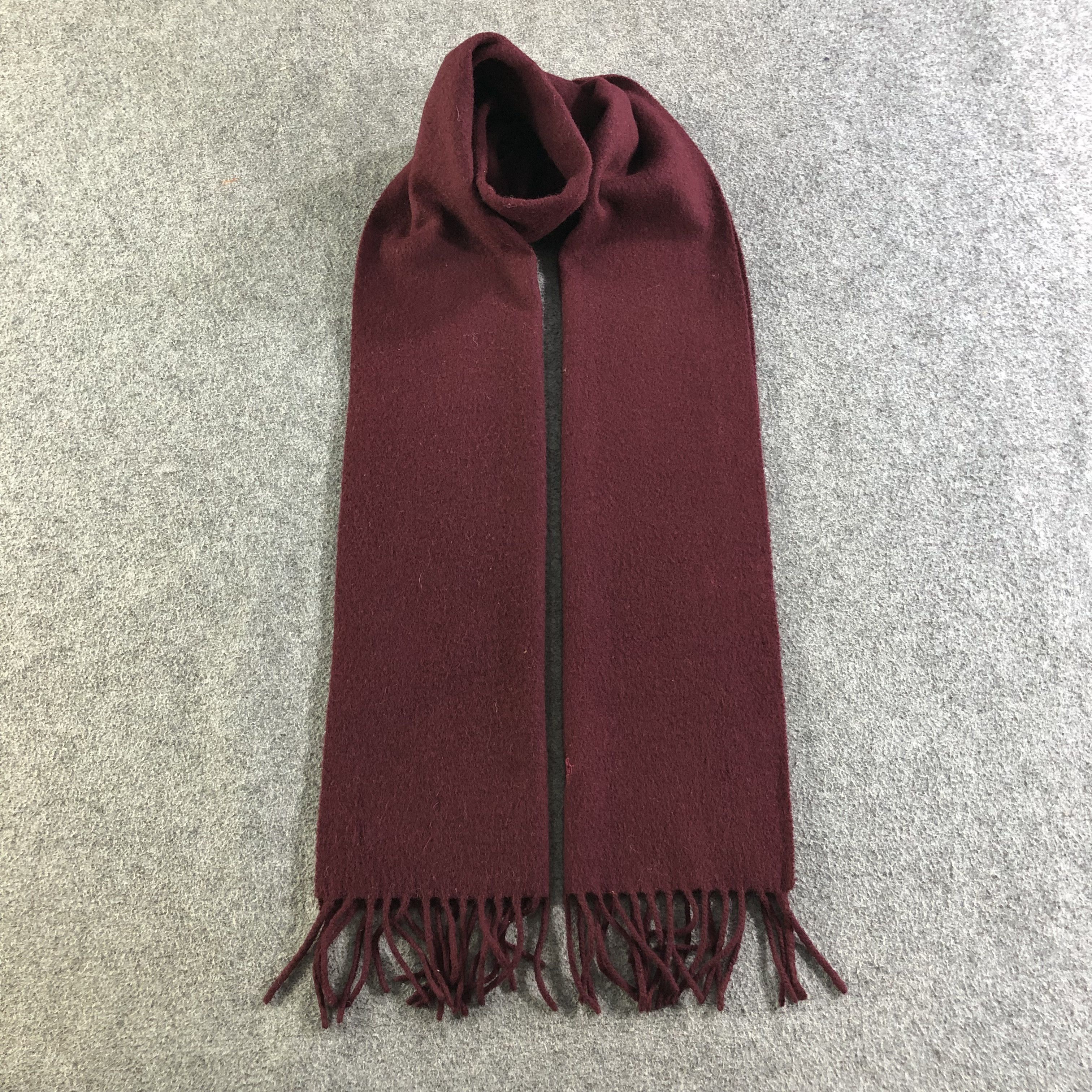 Polo Ralph Lauren Polo Ralph Lauren Wool Scarf Muffler Neckwear V2581 Size ONE SIZE - 1 Thumbnail