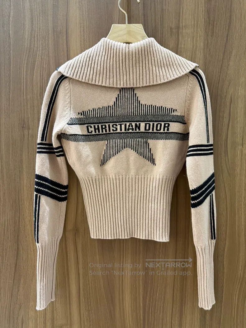 Dior Dior Ski Series Five-pointed Star Knitted Cardigan coat Size XXS / US 00 / IT 34 - 1 Thumbnail