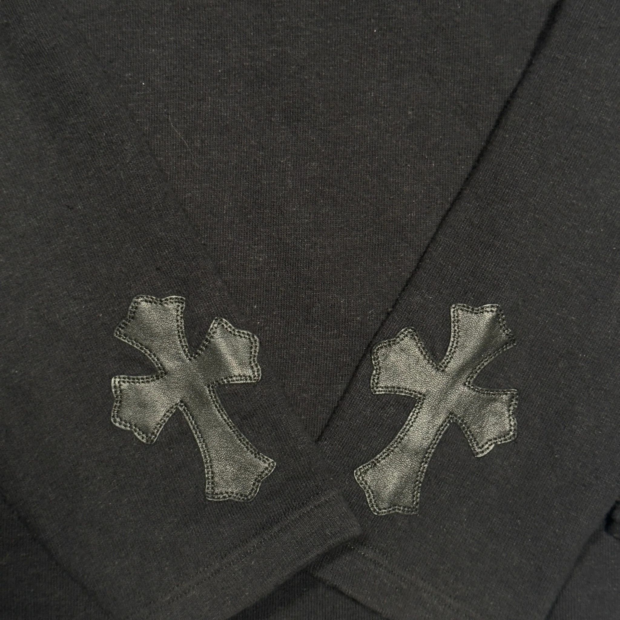 Chrome Hearts Vintage Cross Patch Half-Zip Hoodie Size US M / EU 48-50 / 2 - 4 Thumbnail