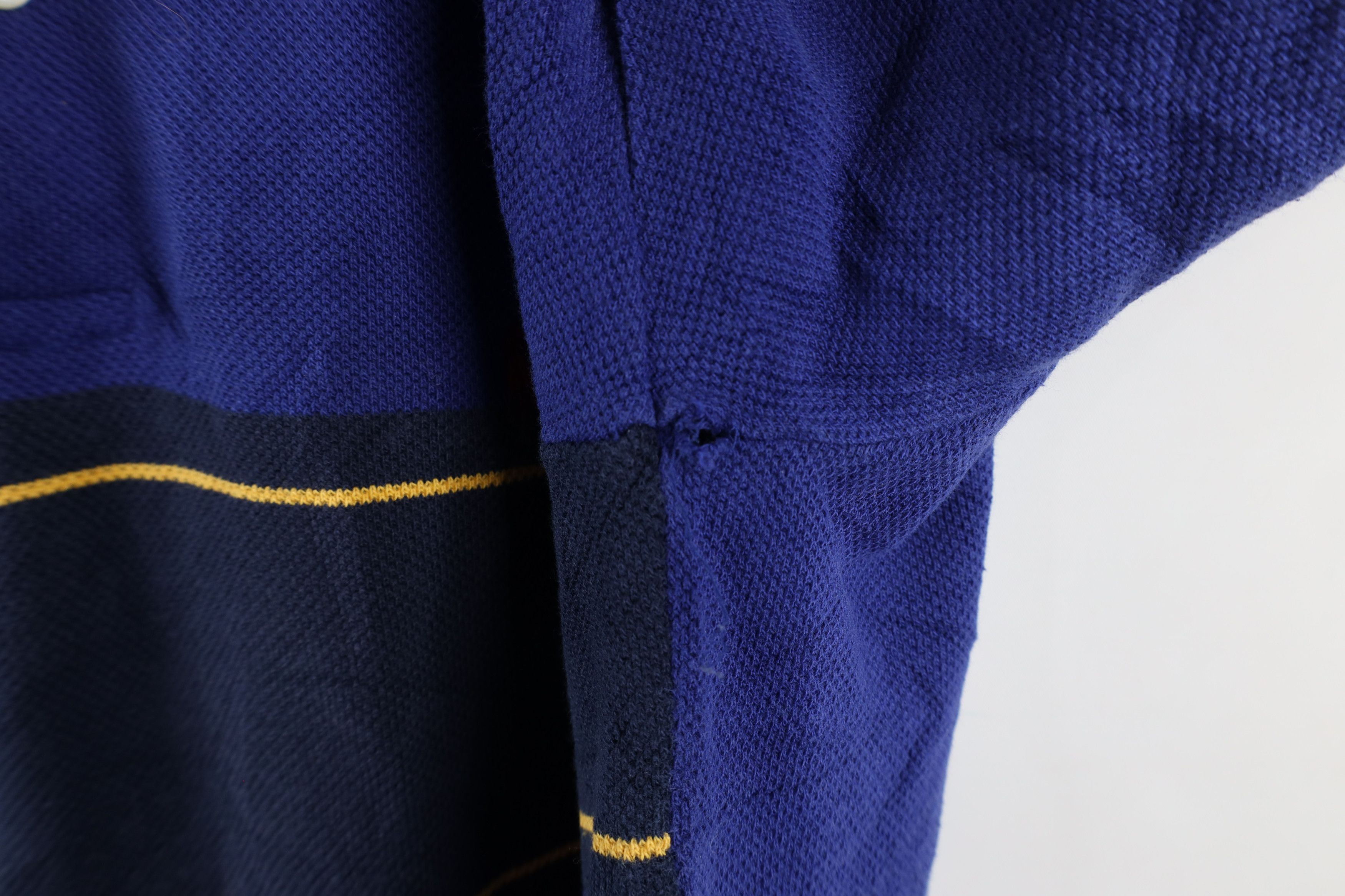 Ralph Lauren Vintage 90s Ralph Lauren Block Thermal Waffle Knit Polo Size US XL / EU 56 / 4 - 6 Thumbnail