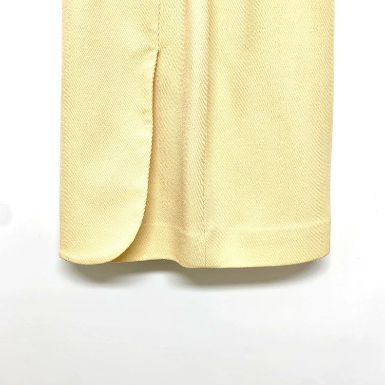 Dior Dior Size L Light yellow skirt 2501-Nextarrow Size 25" / US 0 / IT 36 - 7 Thumbnail