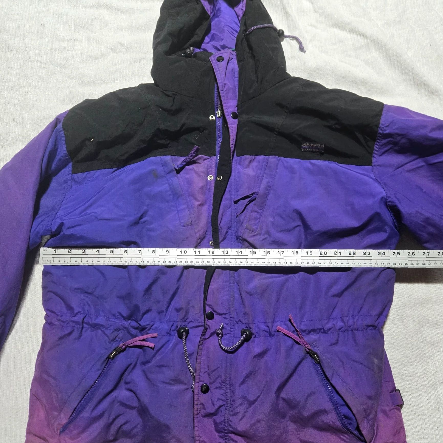Vintage VINTAGE Sierra Experience Jacket Windbreaker Purple Women's XL Adult Jacket Windbreaker, Purple, XL, Women, Sierra Experience, Vintage, Jacket Size XL / US 12-14 / IT 48-50 - 7 Thumbnail
