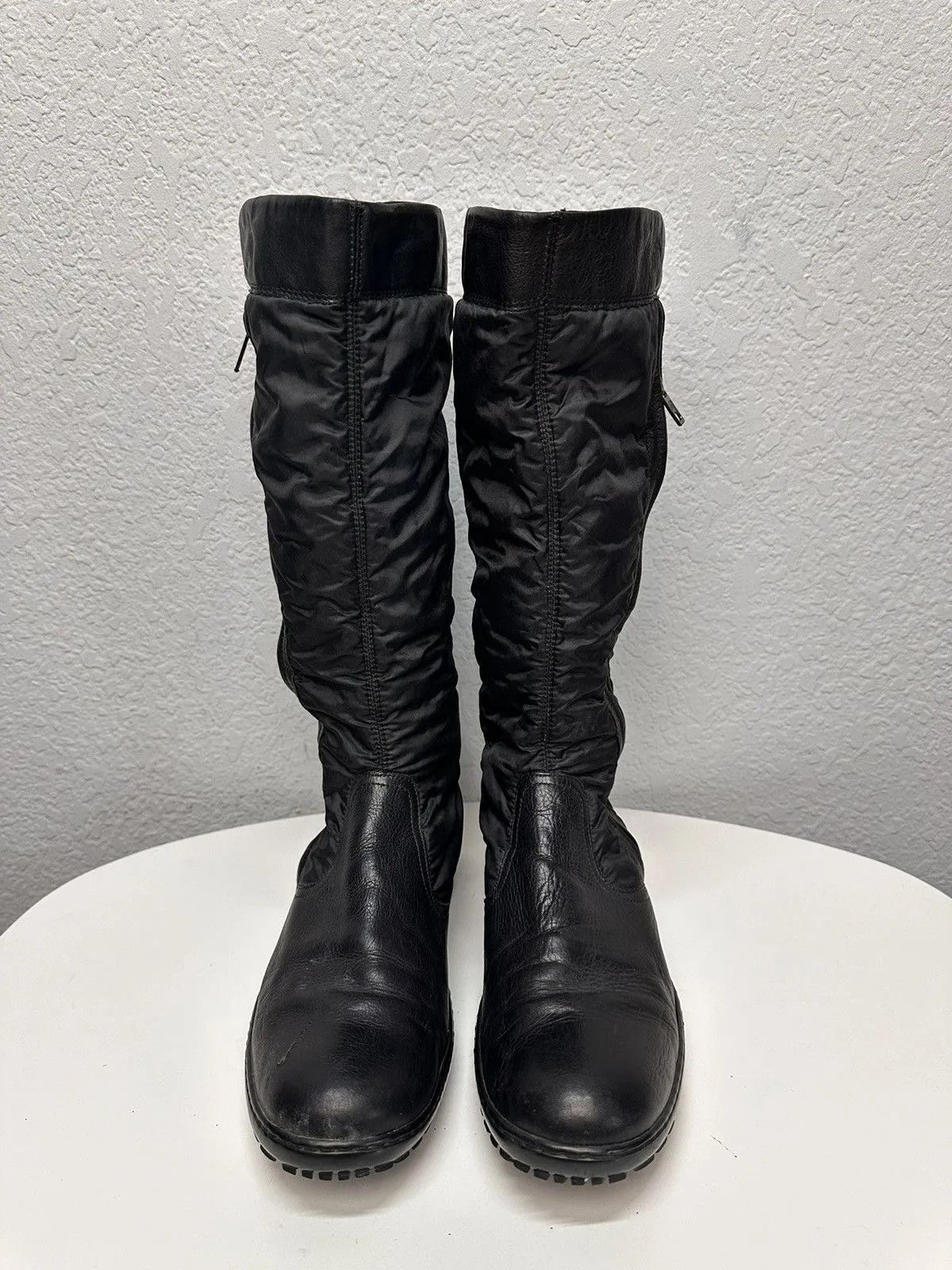 A.S.98 WOW😻Leather Boots High Goa Vintage A.S.98 Style Size US 7 / EU 40 - 2 Thumbnail