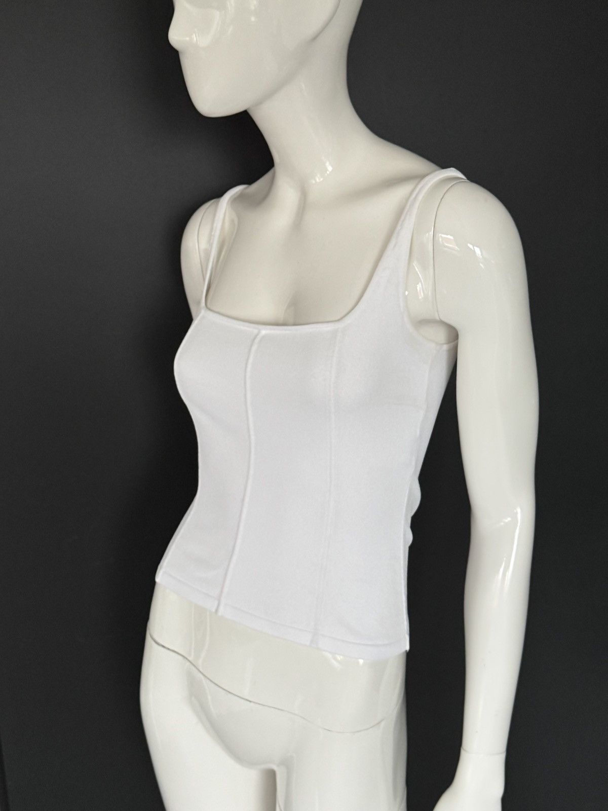 Gucci Gucci by Tom Ford 1999 corset style white top Size M / US 6-8 / IT 42-44 - 2 Thumbnail
