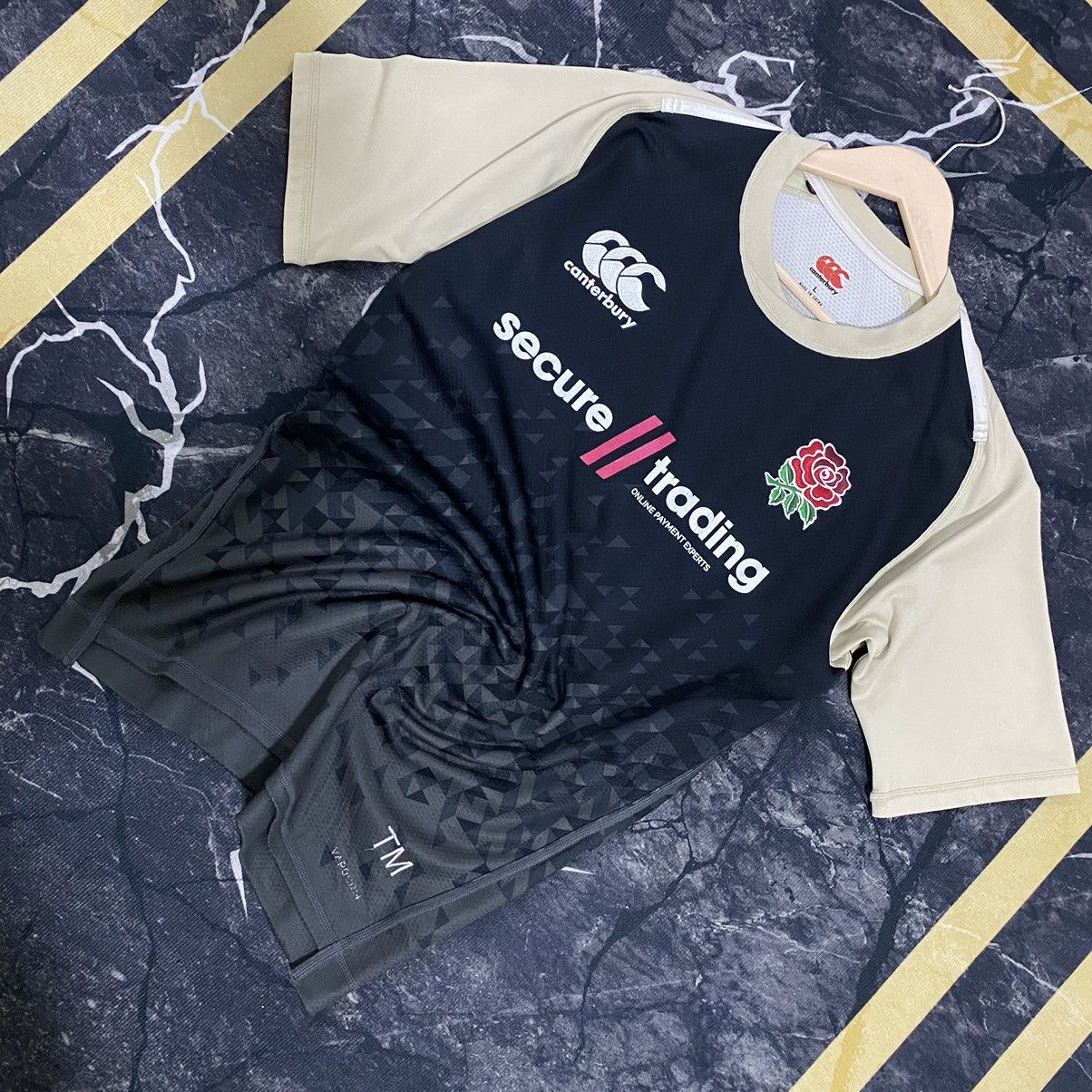 Canterbury of New Zealand England 7s Canterbury Jersey Super Rare Size US L / EU 52-54 / 3 - 2 Thumbnail