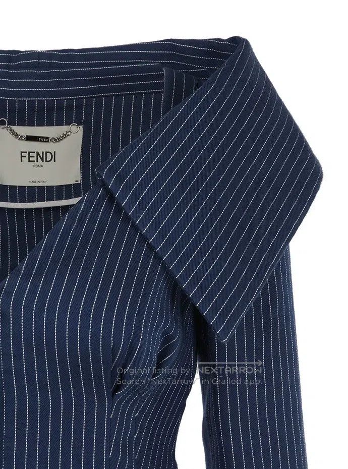 Other Fendi Slim Fit Jacket, Denim Jacket Size XS / US 0-2 / IT 36-38 - 4 Thumbnail