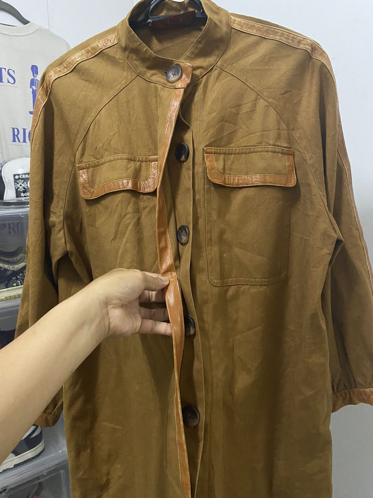 Thierry Mugler Vintage Thierry Mugler Jacket Button Coat Size US M / EU 48-50 / 2 - 9 Thumbnail