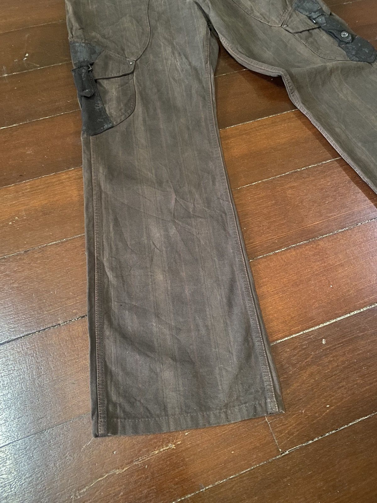 HIDEAWAYS × Vintage Vintage Hideways Nicole rare pocket pants boot cut wide leg Size US 34 / EU 50 - 3 Thumbnail