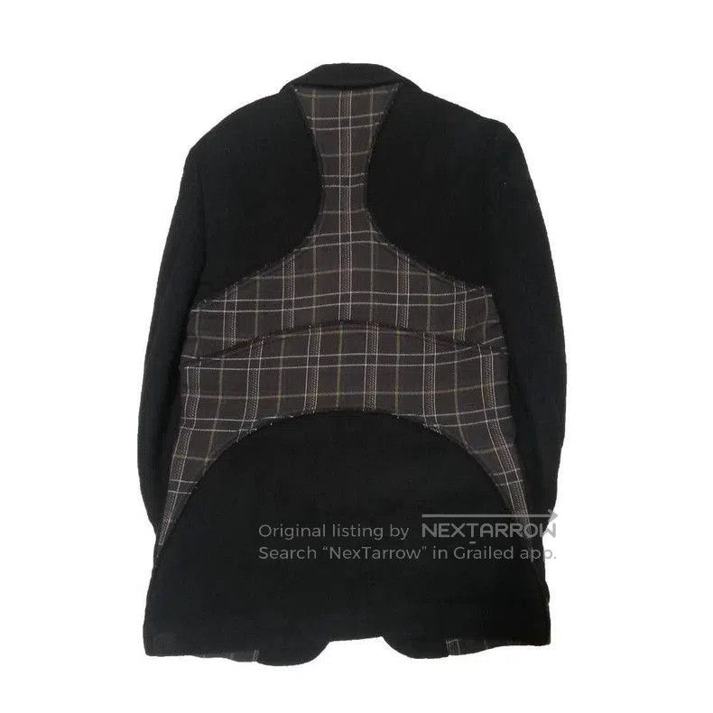 Comme des Garcons CDG Wool Blend Paneled Blazer Jacket. Size US M / EU 48-50 / 2 - 2 Thumbnail