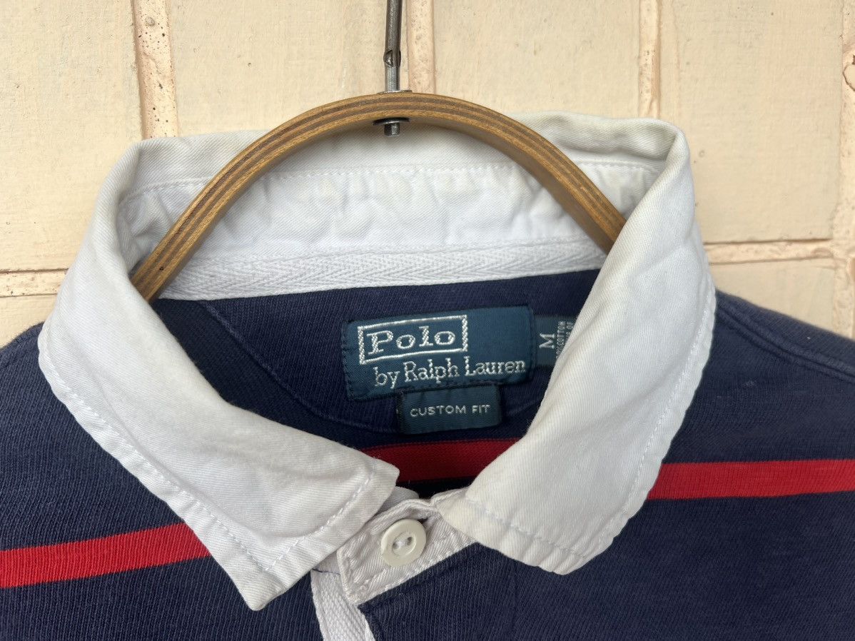 Polo Ralph Lauren Vintage 90s Polo Ralph Lauren Rugby Long Sleeve Shirt Size US S / EU 44-46 / 1 - 5 Thumbnail