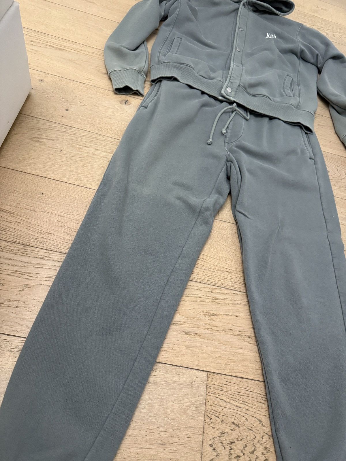 Kith Kith Hoodie + Sweatpants Set (Green) Size US M / EU 48-50 / 2 - 2 Thumbnail
