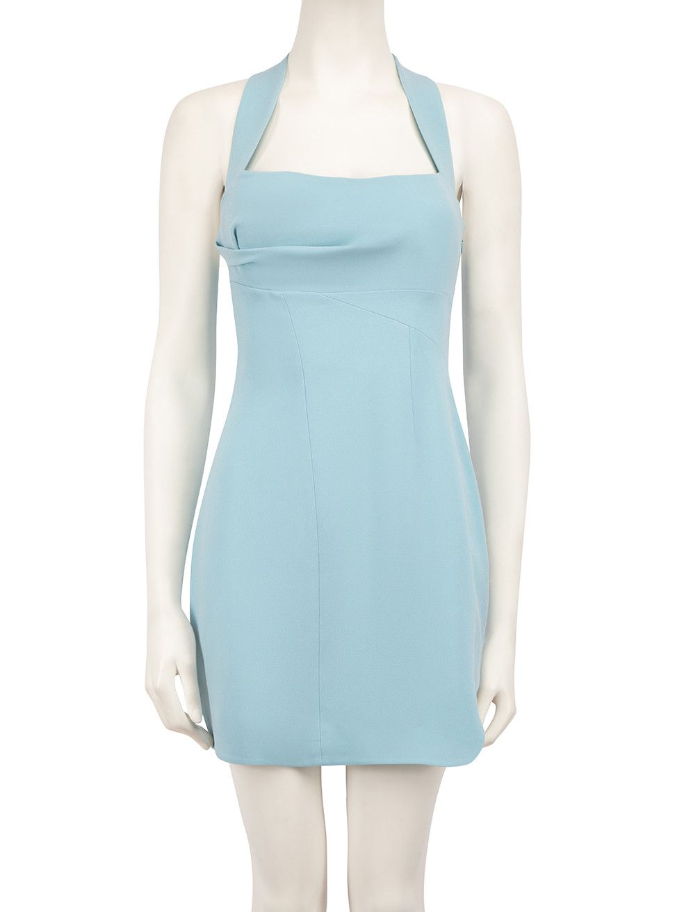 image of Rachel Gilbert Light Blue Embellished Knot Dress, Women's (Size Small)