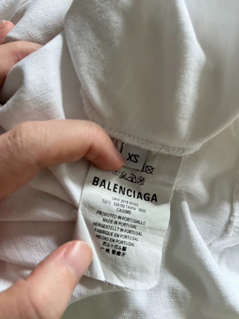Balenciaga Balenciaga Palette Logo Long T-Shirt Size US XS / EU 42 / 0 - 4 Thumbnail