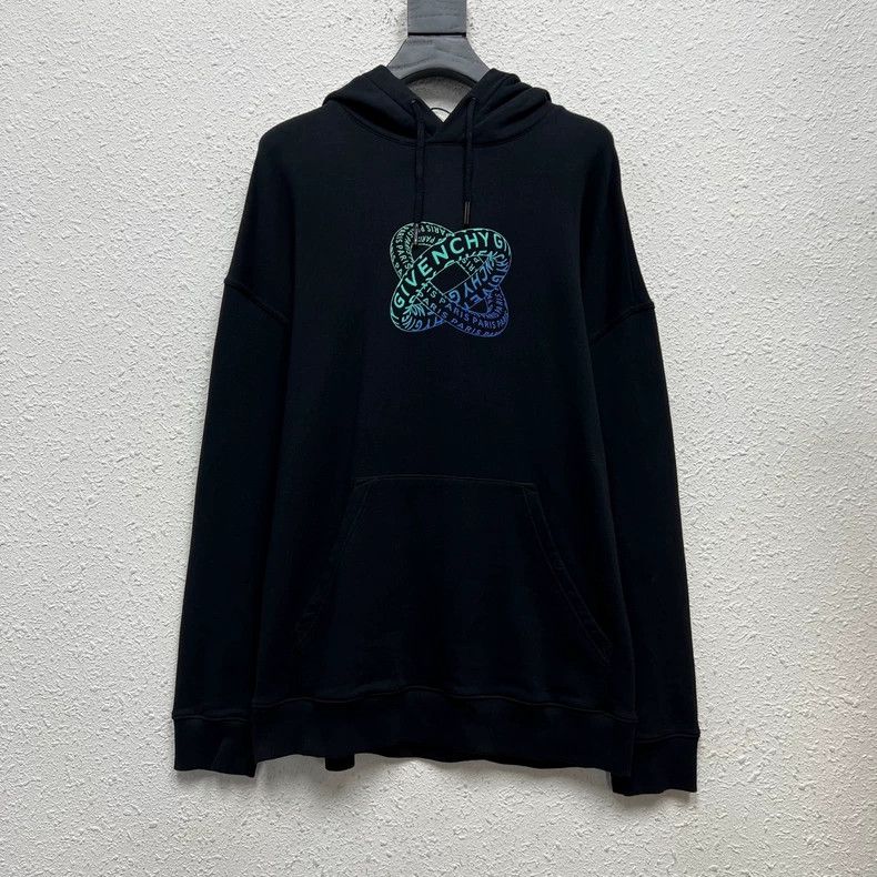 Givenchy Givenchy Colorful Ring Logo Pattern Hoodie Size US S / EU 44-46 / 1 - 1 Thumbnail