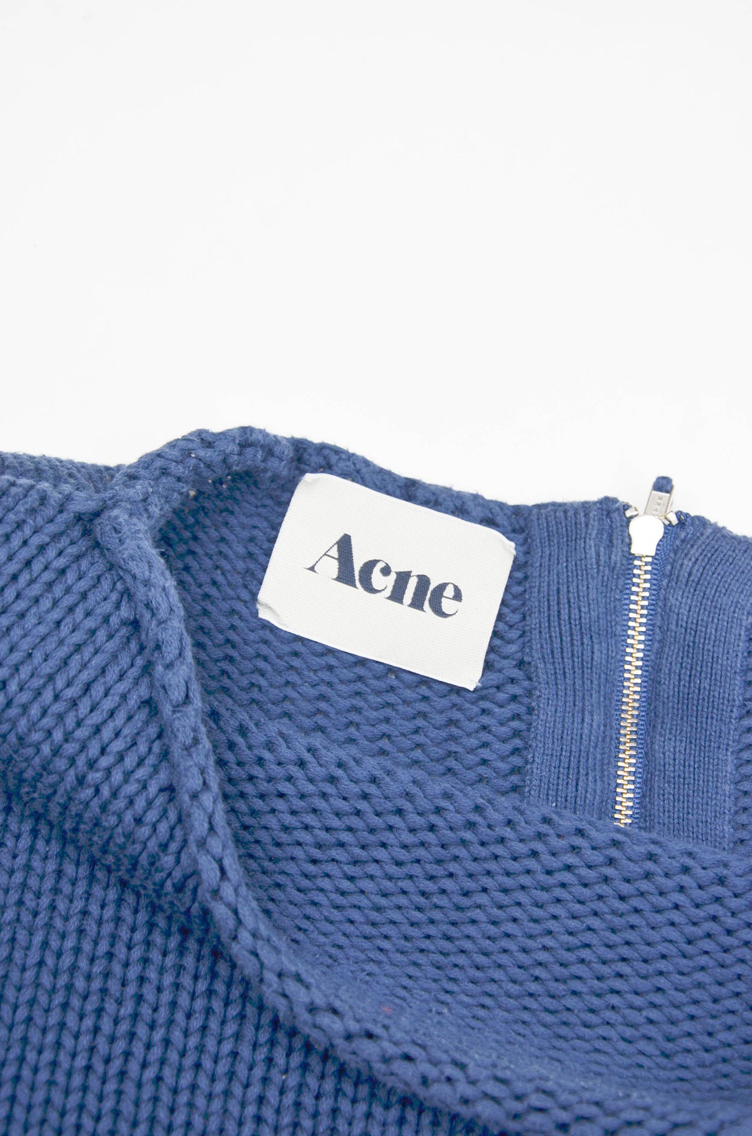 Acne Studios ACNE Womens Shore Oversized Cotton Sweater - S Size S / US 4 / IT 40 - 6 Thumbnail