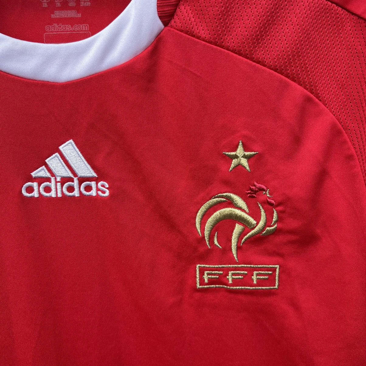 Adidas France 2008 2009 Football Jersey Soccer Shirt Adidas Size US XL / EU 56 / 4 - 2 Thumbnail