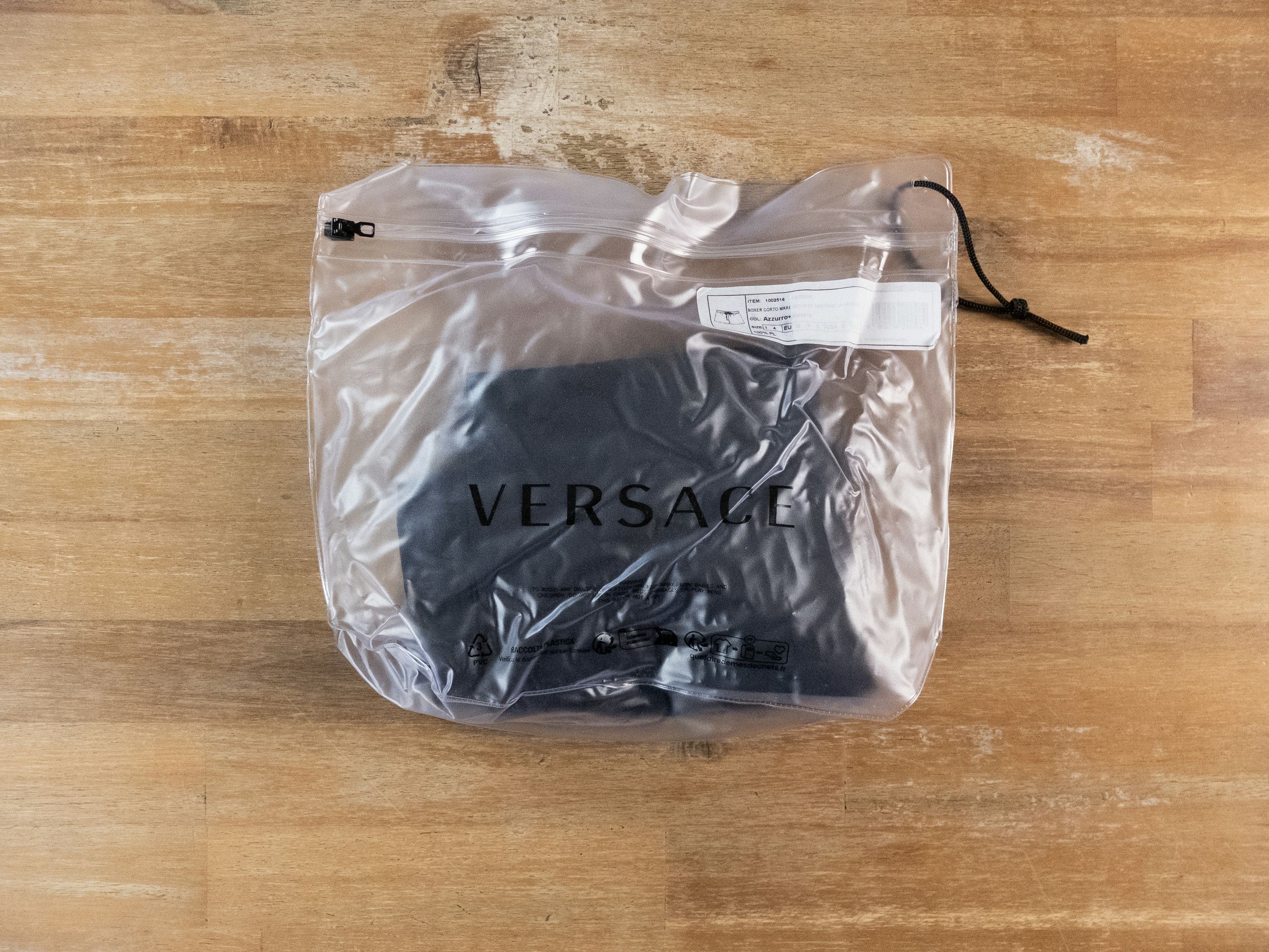 Versace VERSACE black Medusa logo swim shorts 4 Medium trunks Size US 32 / EU 48 - 8 Thumbnail
