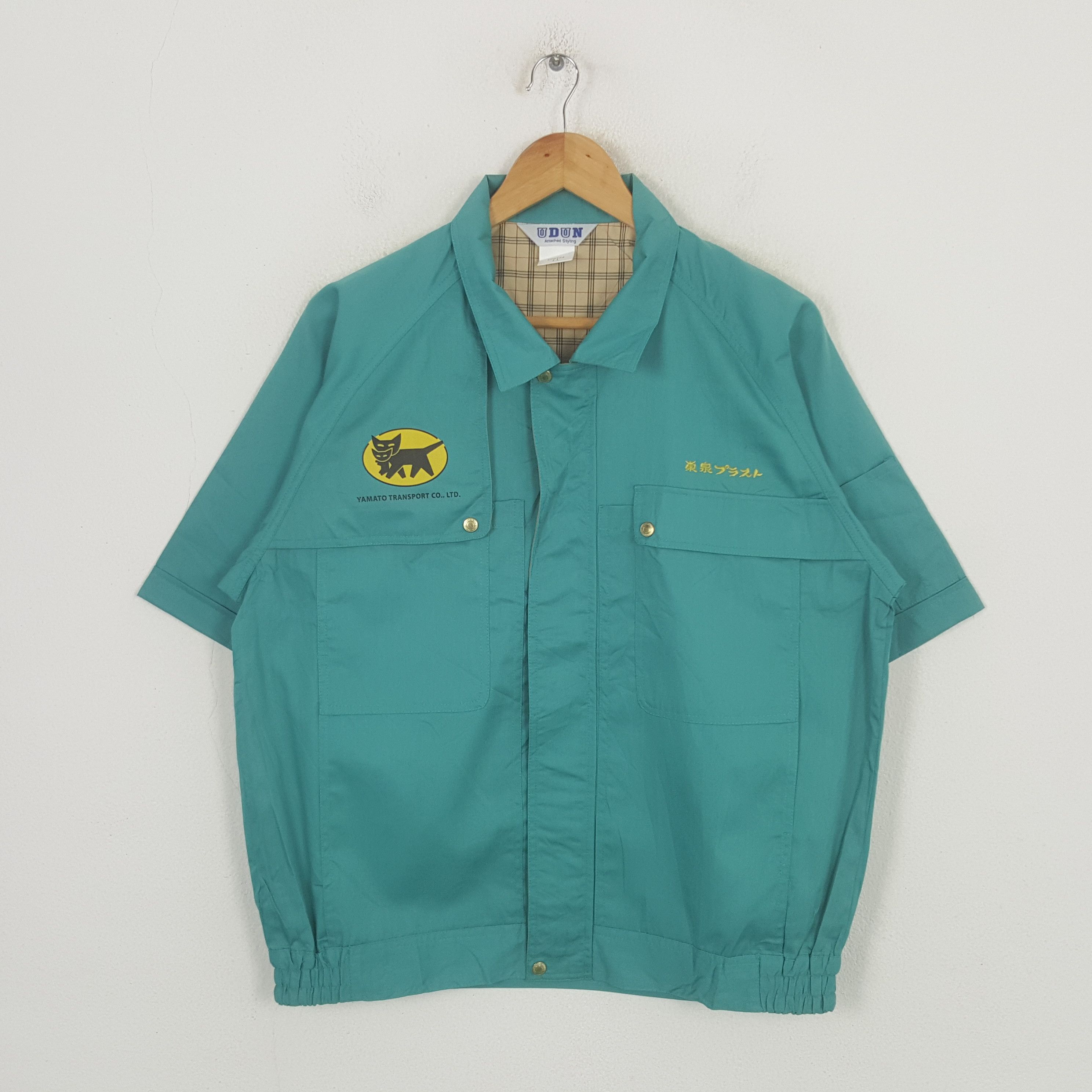 Vintage Vintage Yamato Transport Japanese Uniform Jacket C298N7 Size US L / EU 52-54 / 3 - 3 Thumbnail