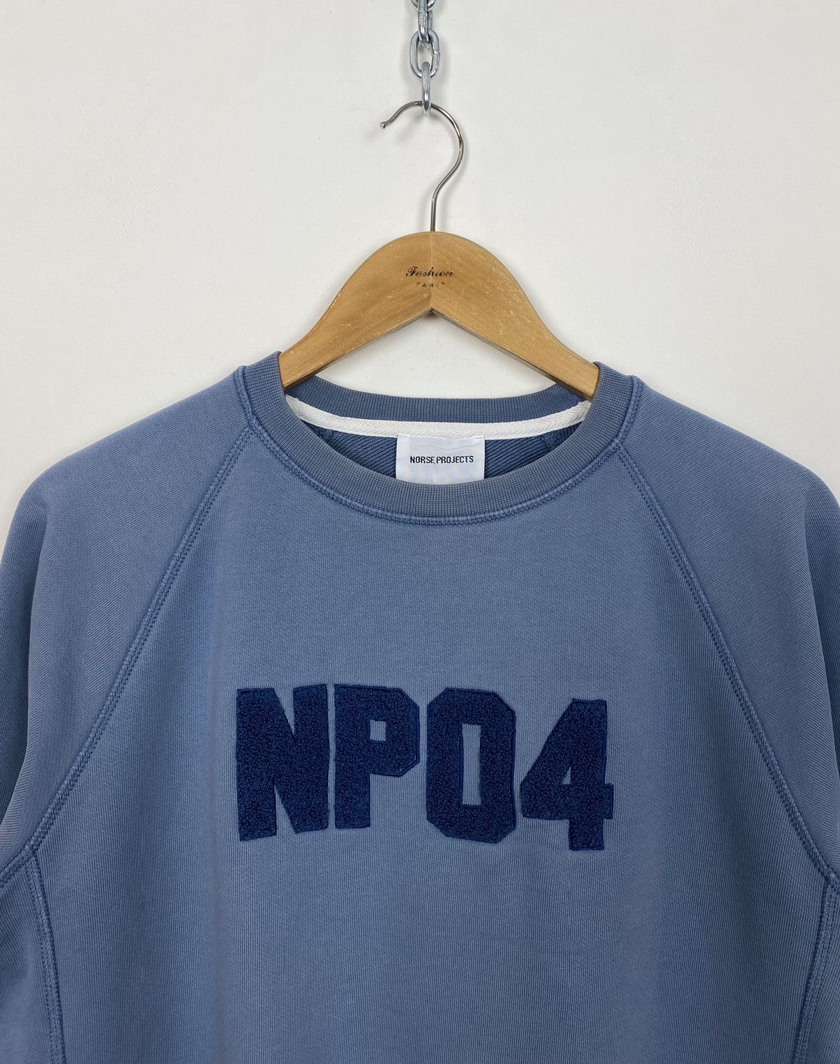 Norse Projects Norse Projects NP04 Long Sleeve Sweatshirt Men’s Size M Blue Size US M / EU 48-50 / 2 - 2 Thumbnail