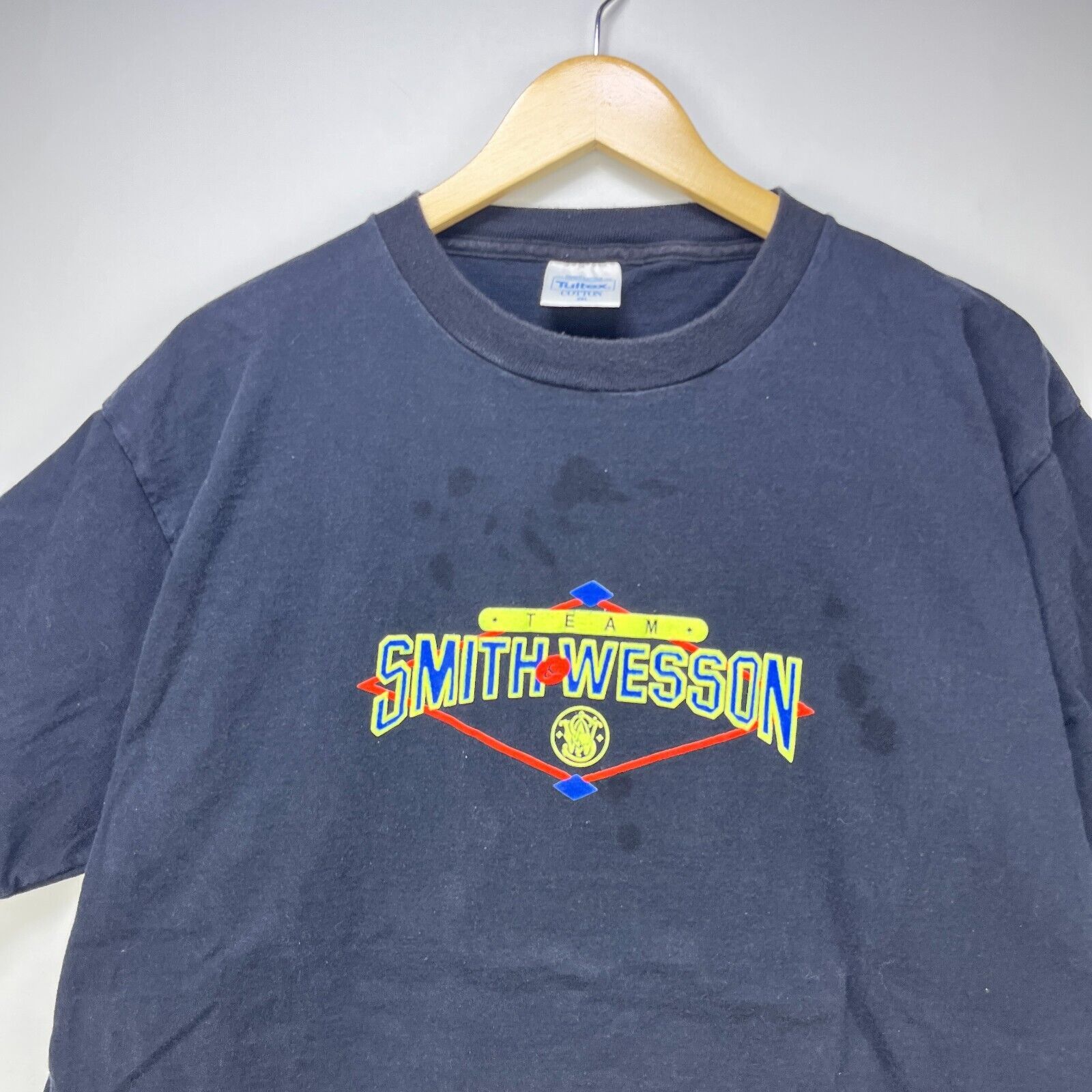 Vintage Vintage 90s Smith & Wesson Team Gun Pistol 2XL Firearm Size US XXL / EU 58 / 5 - 2 Thumbnail