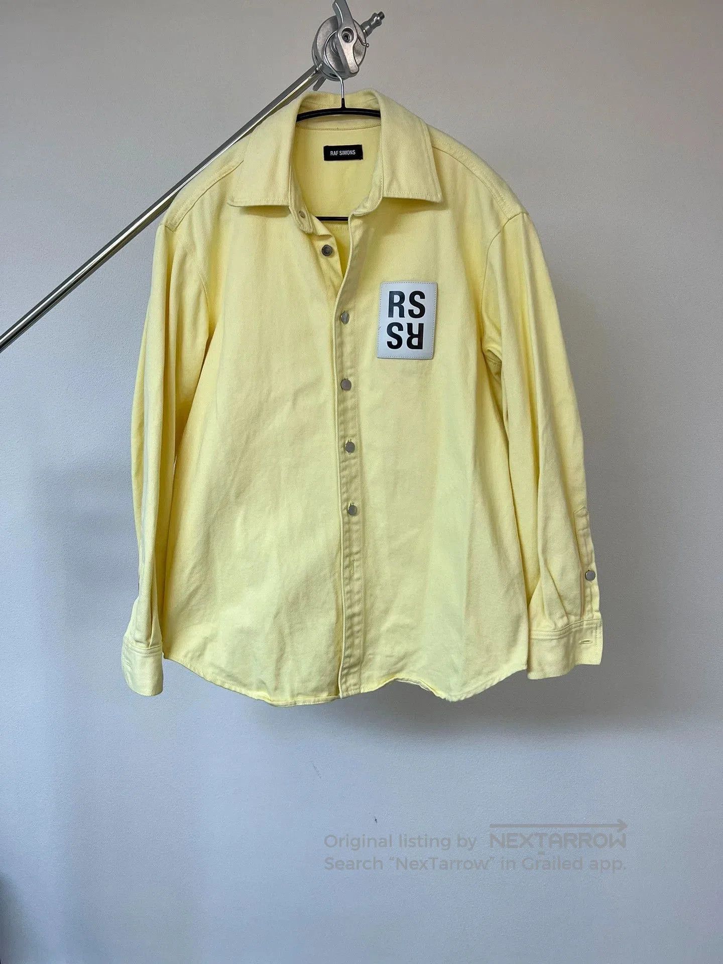 Raf Simons Yellow Long Sleeve Button. Size US S / EU 44-46 / 1 - 1 Thumbnail