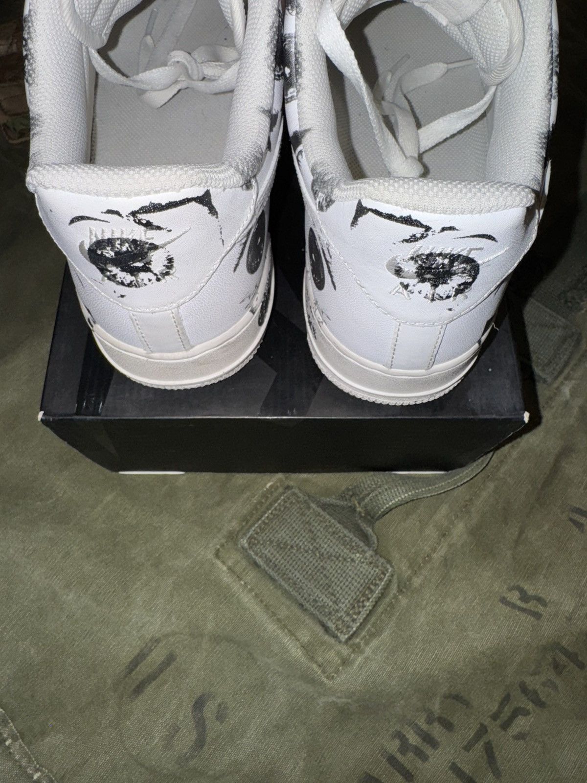 Comme des Garcons SHIRT × Nike × Supreme Nike AF1 Low Supreme CDG *rare* Size US 10 / EU 43 - 9 Thumbnail
