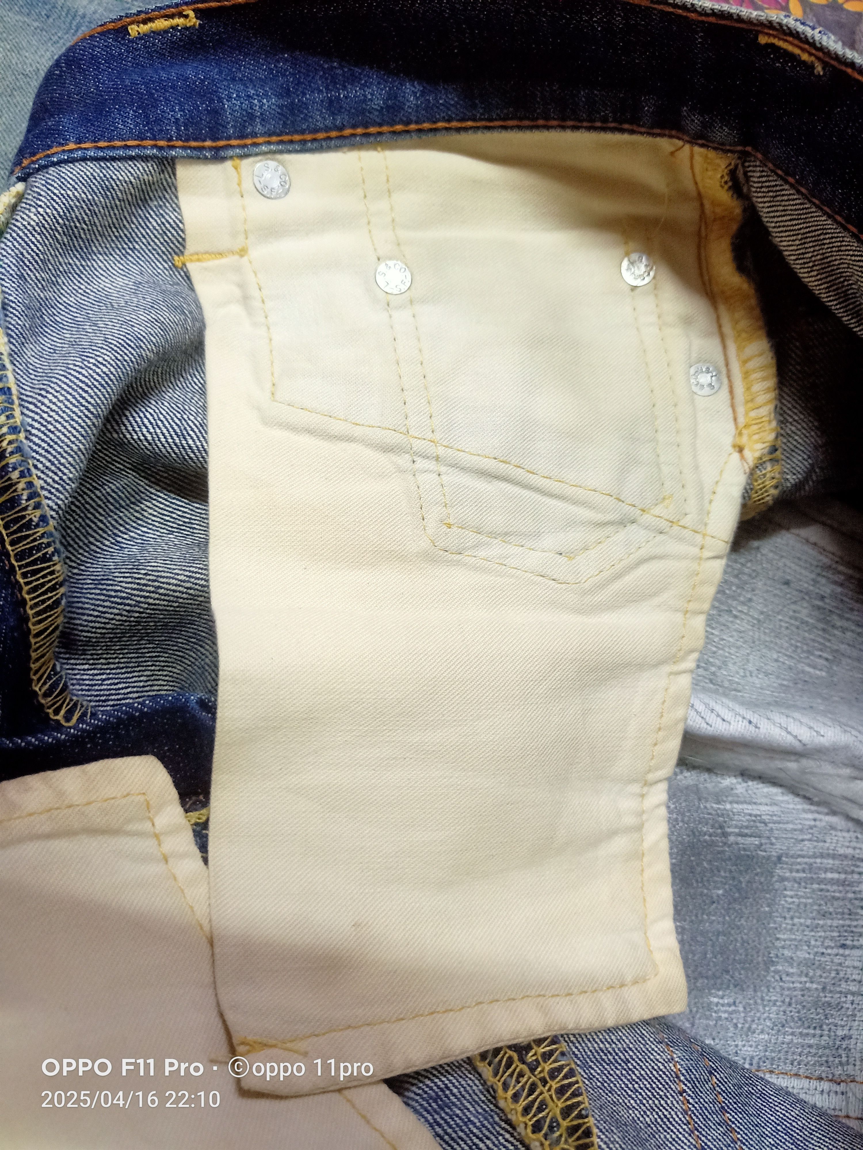 If Six Was Nine Levis Vtg LVC 517 Big E Non Selvedge Distressdenim Size US 28 / EU 44 - 12 Thumbnail