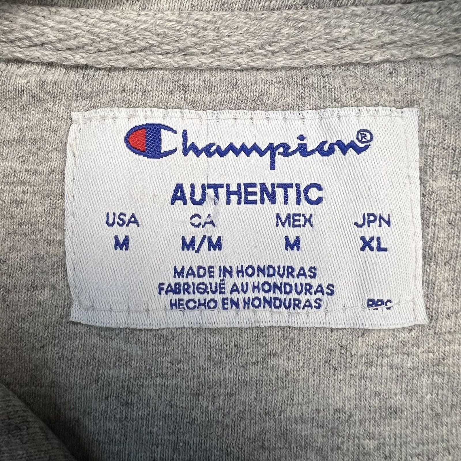 Champion × Vintage Champion Hoodie Authentic Athletic Pullover Hood Sweatshirt Size US M / EU 48-50 / 2 - 6 Thumbnail