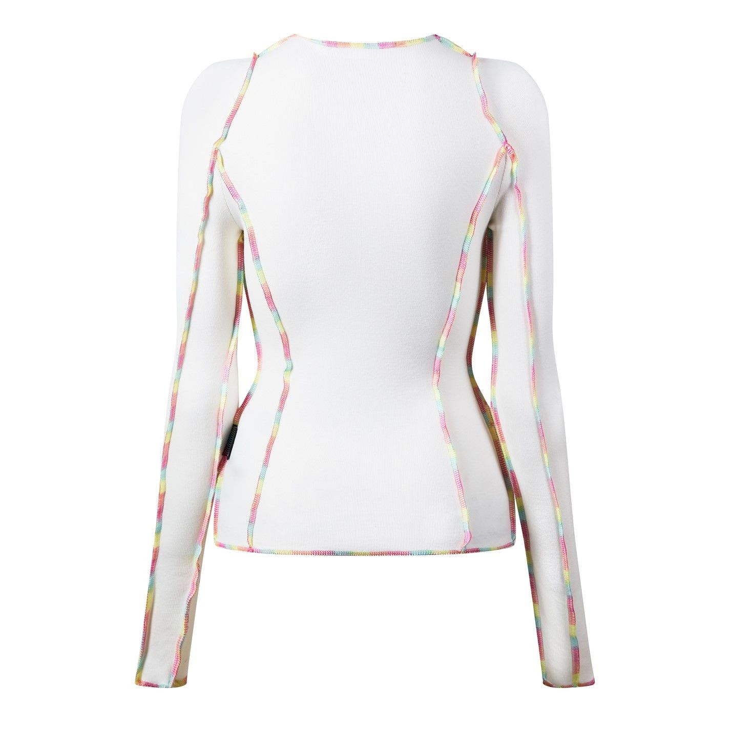 Palm Angels o1g2r1mq0325 Long Sleeve T-Shirt in White Size L / US 10 / IT 46 - 2 Thumbnail