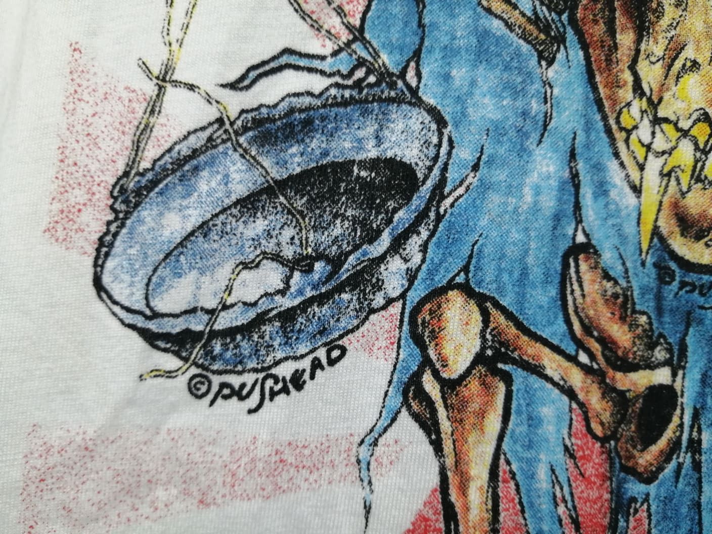 Band Tees × Metallica × Vintage METALLICA PUSHEAD VERY RARE Size US S / EU 44-46 / 1 - 5 Thumbnail