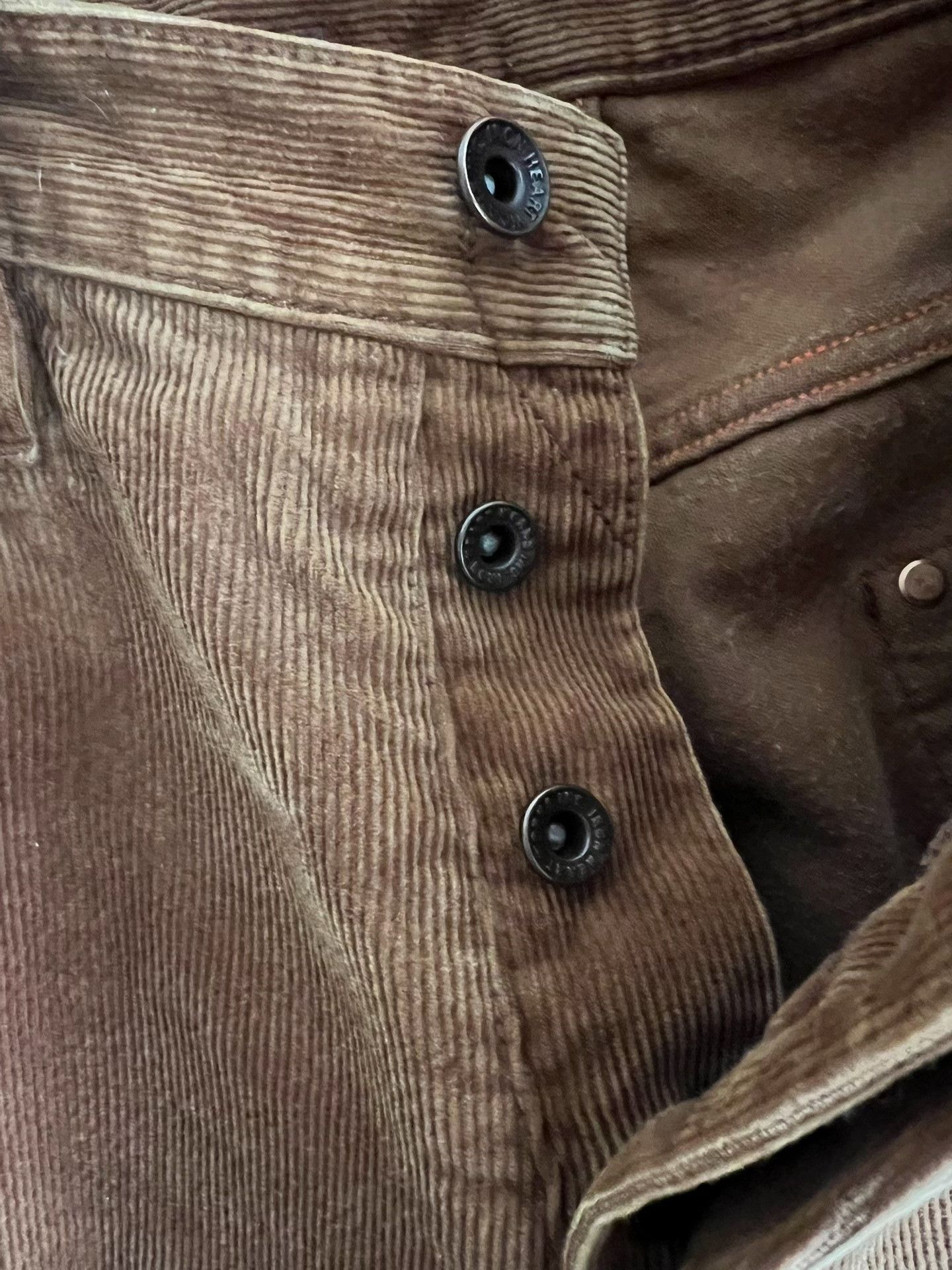 Iron Heart Iron Heart 6634 Corduroy Pants Size US 33 - 5 Thumbnail
