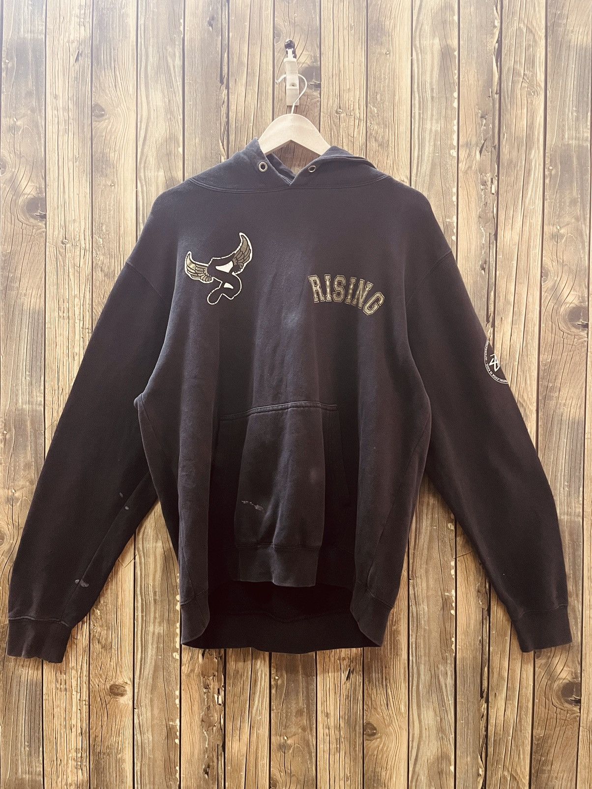 image of Stussy Hoodie in Dark Blue, Men's (Size Large)