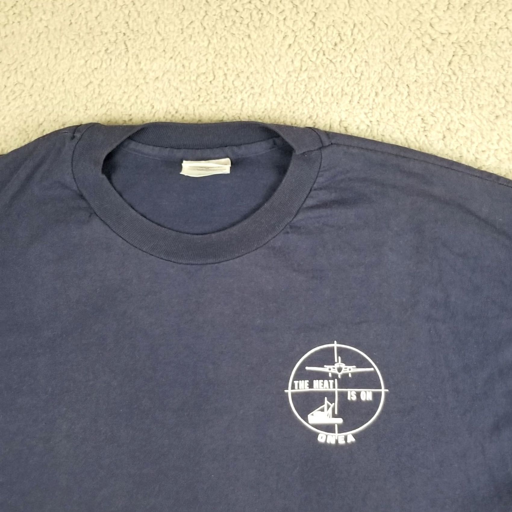 Vintage ONEA Shirt Men XL Police Entry Team House Calls OR DRUG Enforcement USA Vintage Shirt XL Blue 90s USA Grunge Mens Size US XL / EU 56 / 4 - 3 Thumbnail