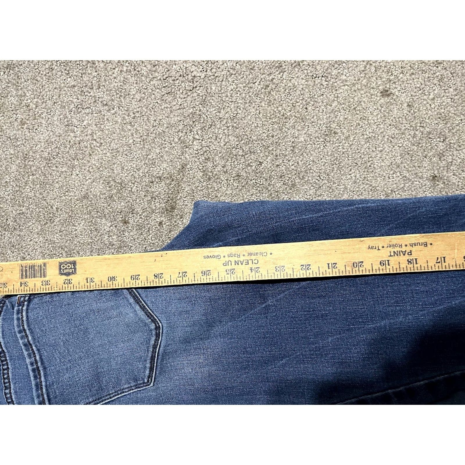 Old Navy Old Navy Jeans Skinny Dark Wash 14 Women Streetwear OP Icon Mid Rise Slim Ankle Pockets Stretch Button Zipper Size 36" / US 14 / IT 50 - 7 Thumbnail