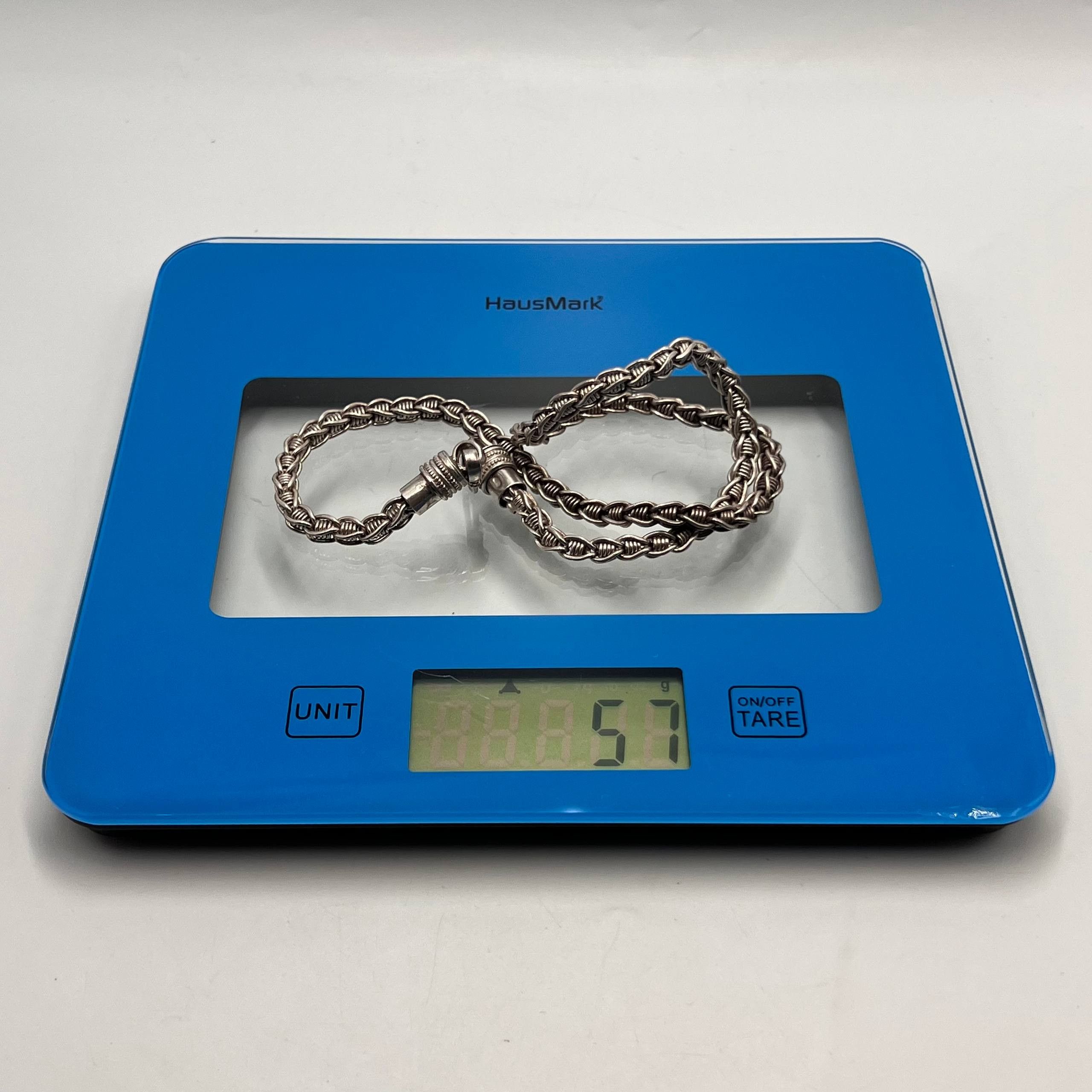 Vintage Rare Vintage Sterling Silver 925 Chain Necklace Jewelry Size ONE SIZE - 8 Thumbnail