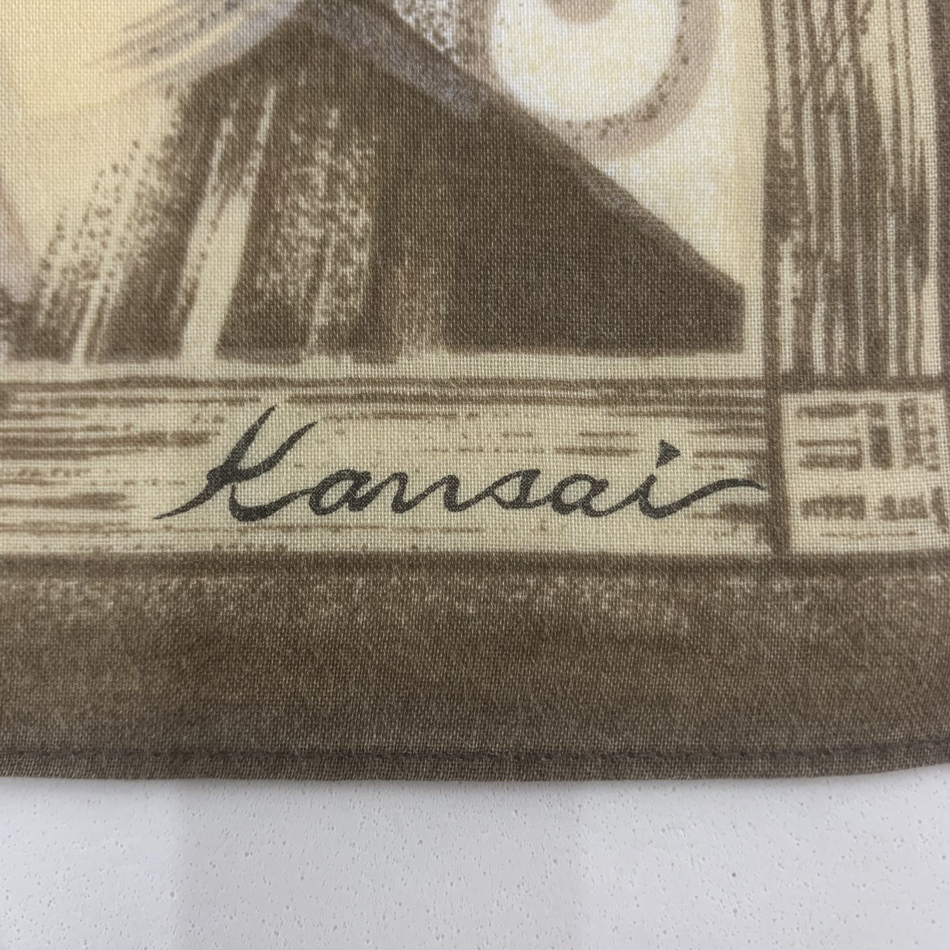 Kansai Yamamoto Kansai Yamamoto Handkerchief Bandana Neckerchief TB3461 Size ONE SIZE - 4 Thumbnail