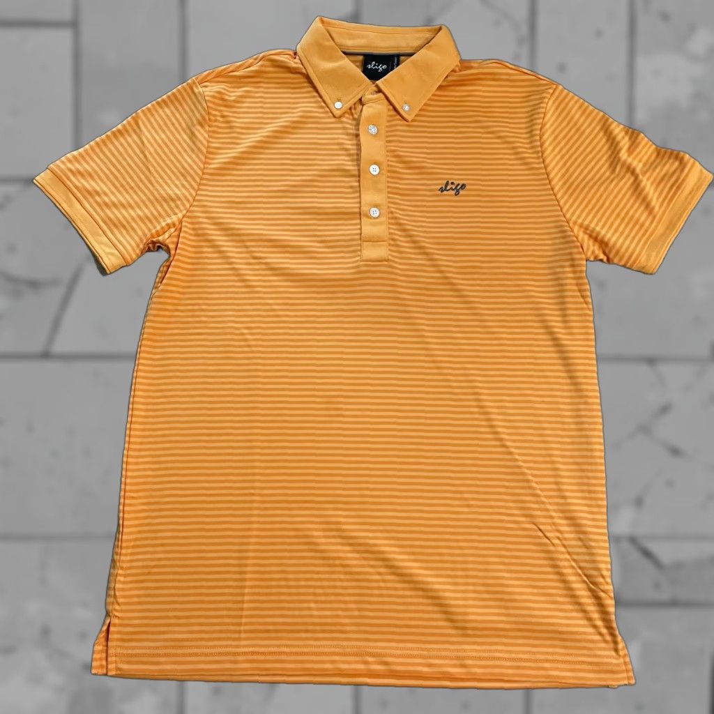Vintage Sligo Wear Polo Shirt Striped Orange Mens Size M Size US M / EU 48-50 / 2 - 1 Thumbnail