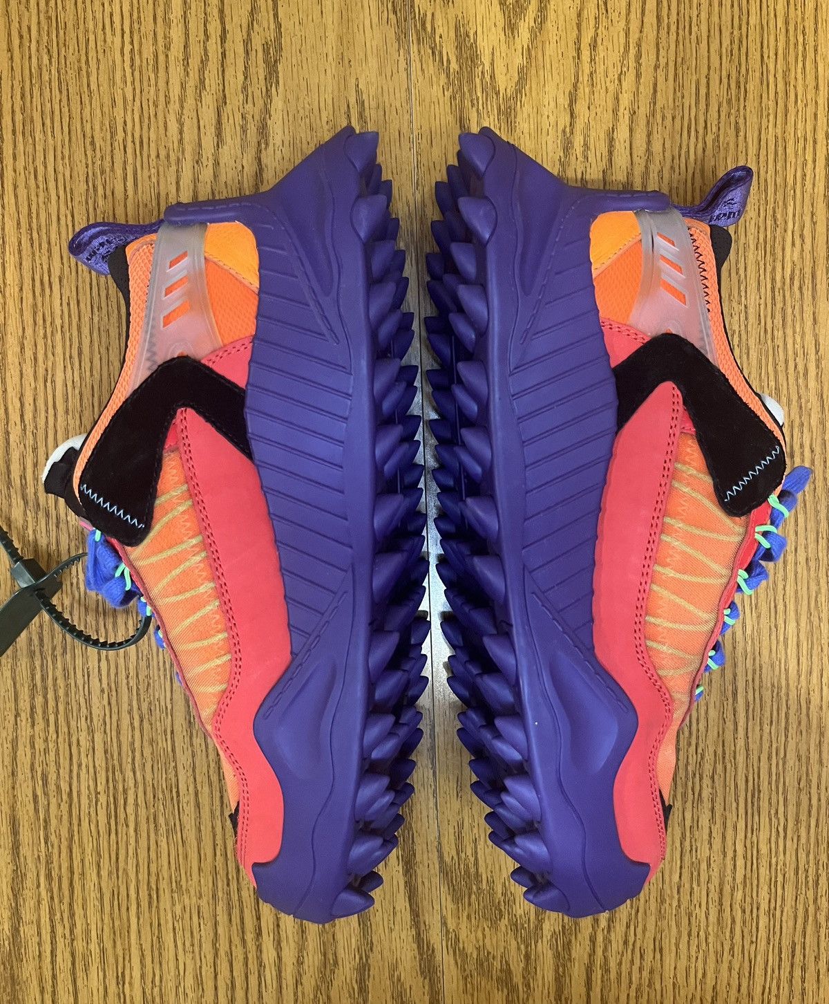Off-White Off-White ODSY-1000 Sneaker (Red/Purple) Size US 8 / EU 41 - 4 Thumbnail