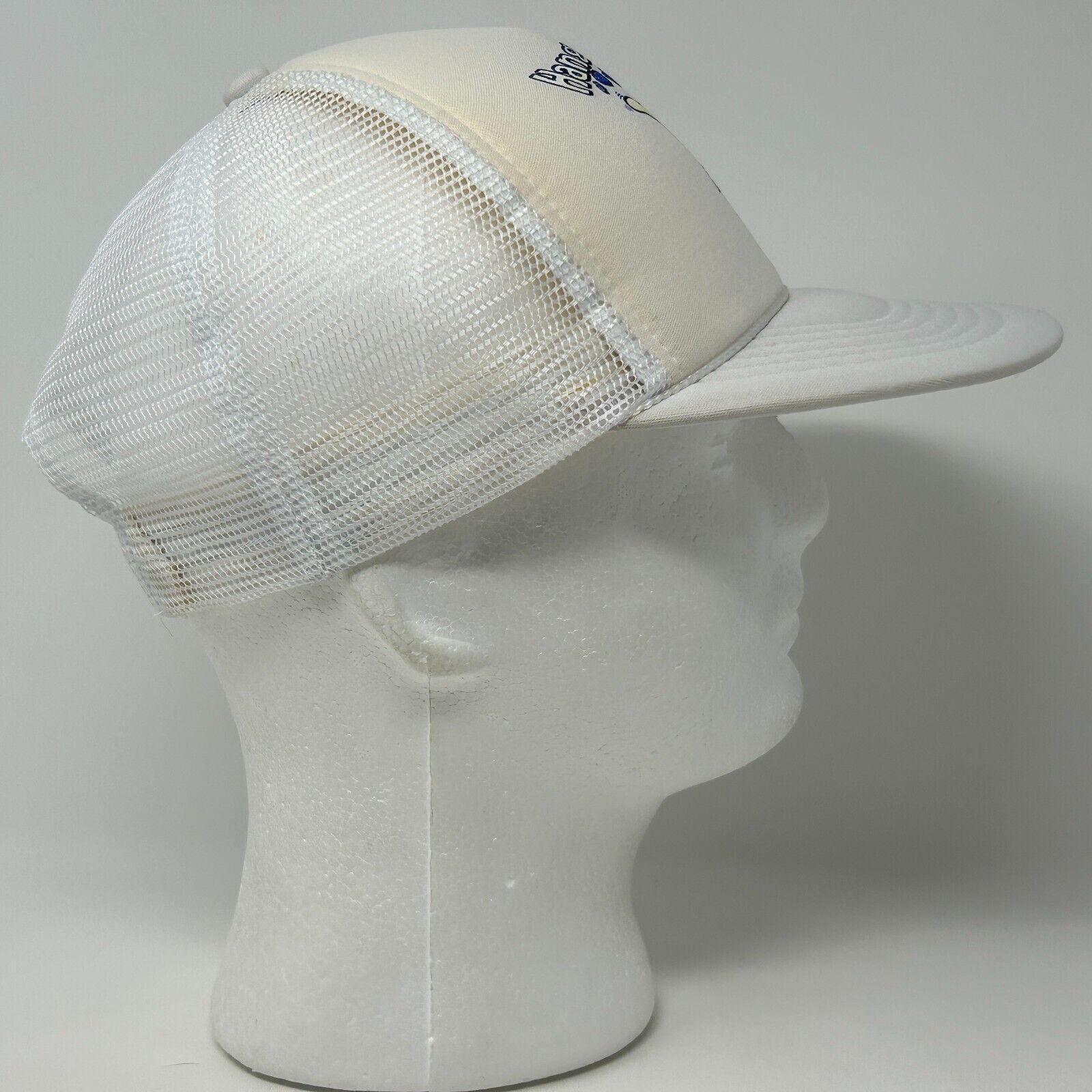 Vintage Hang Loose Hawaii Trucker Hat Cap White Vintage 90s Shaka Size ONE SIZE - 8 Thumbnail