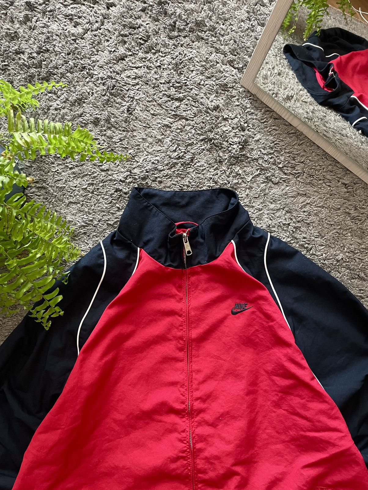 Nike × Vintage 00s Nike Light Jacket Vintage Streetwear Logo Swoosh Size US M / EU 48-50 / 2 - 8 Thumbnail