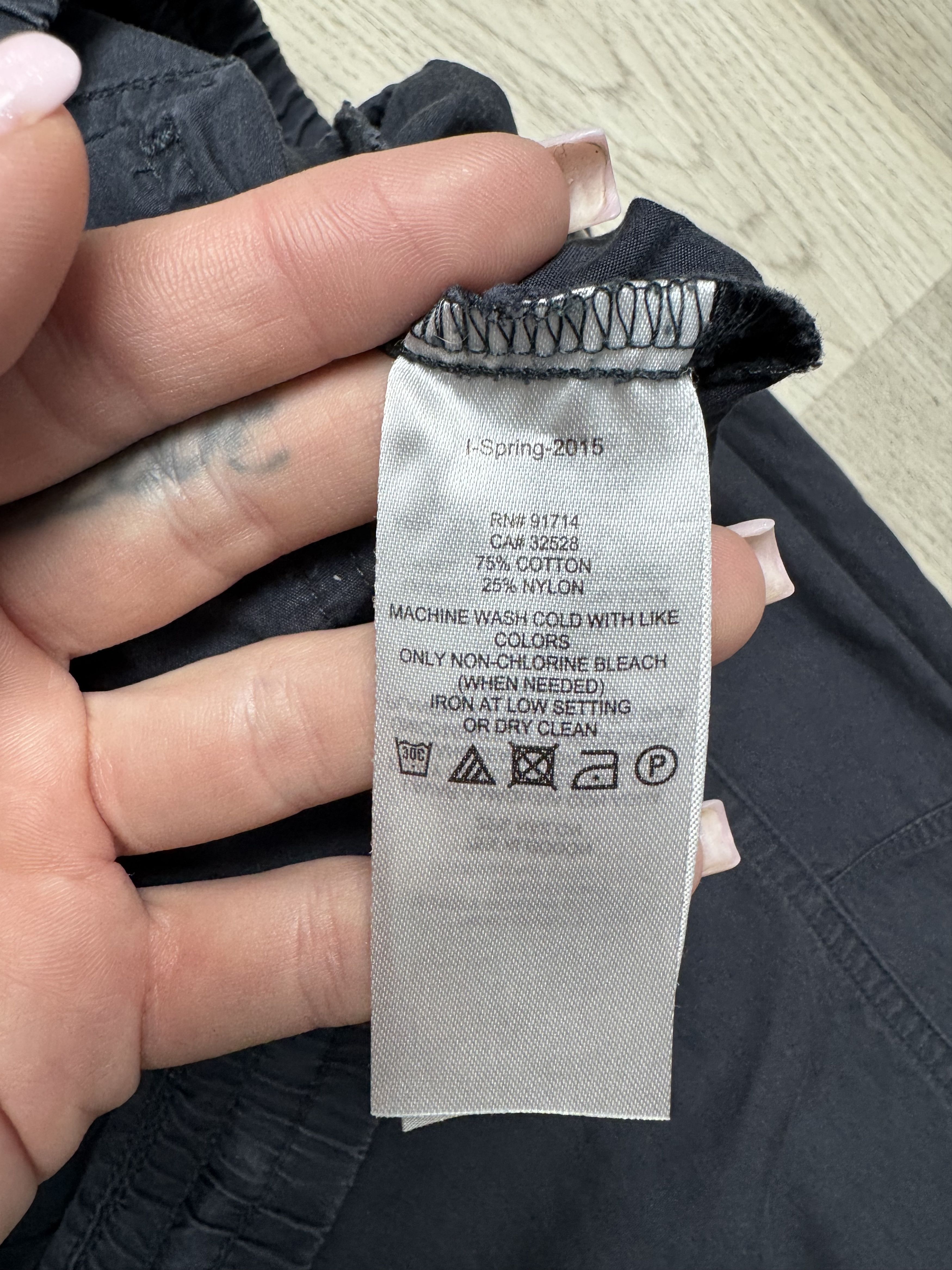 Armani Exchange Armani Exchange Mens Nylon-Cotton Workwear Pants Size US 30 / EU 46 - 9 Thumbnail