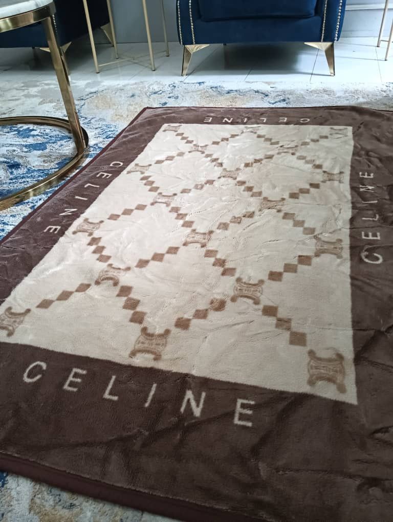 Celine Celine fleece throw blanket 140cm x 100cm Size ONE SIZE - 5 Thumbnail