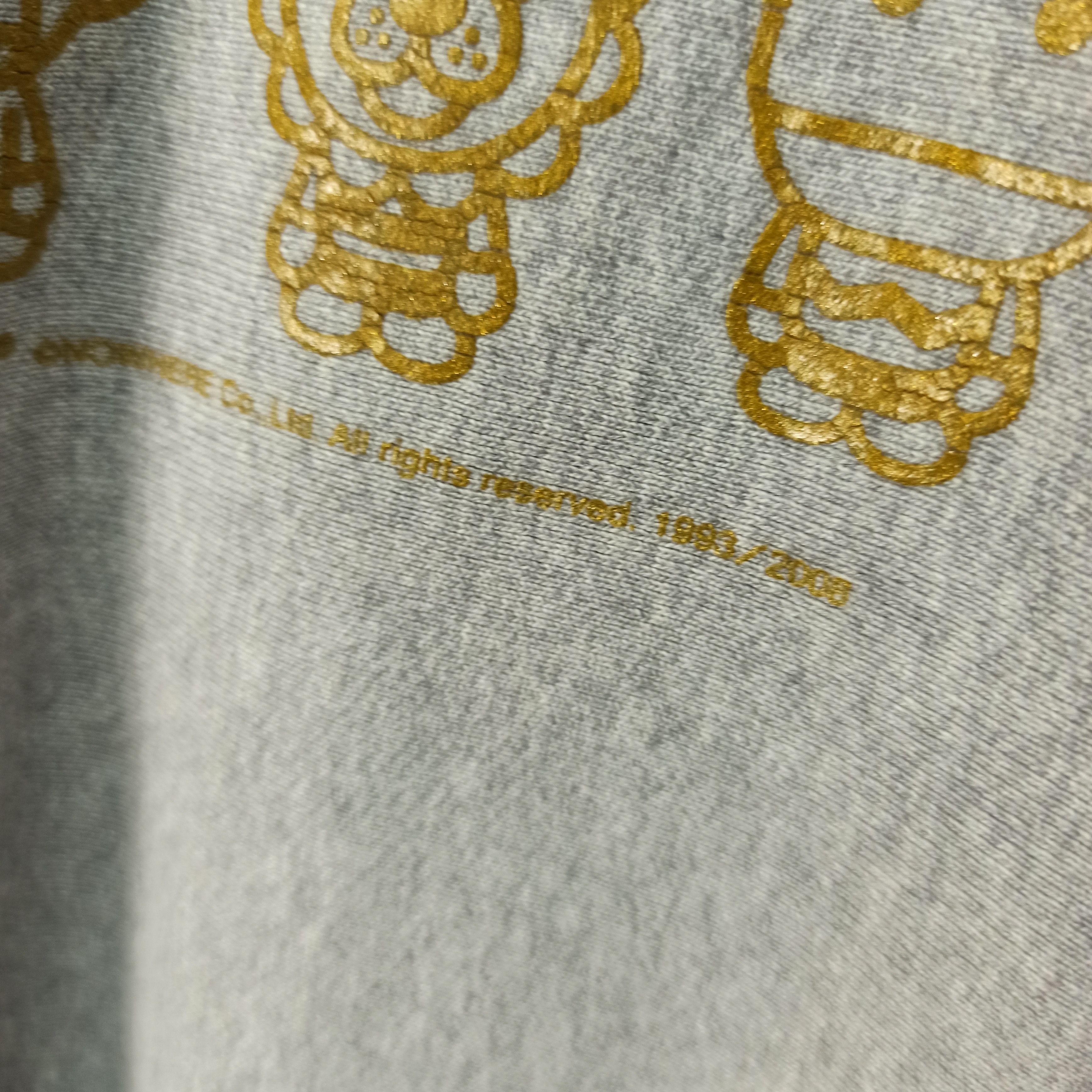 Bape BAPE Milo All-Star Full Zip Hoodie Gray X Gold A Bathing Ape Size US XL / EU 56 / 4 - 4 Thumbnail