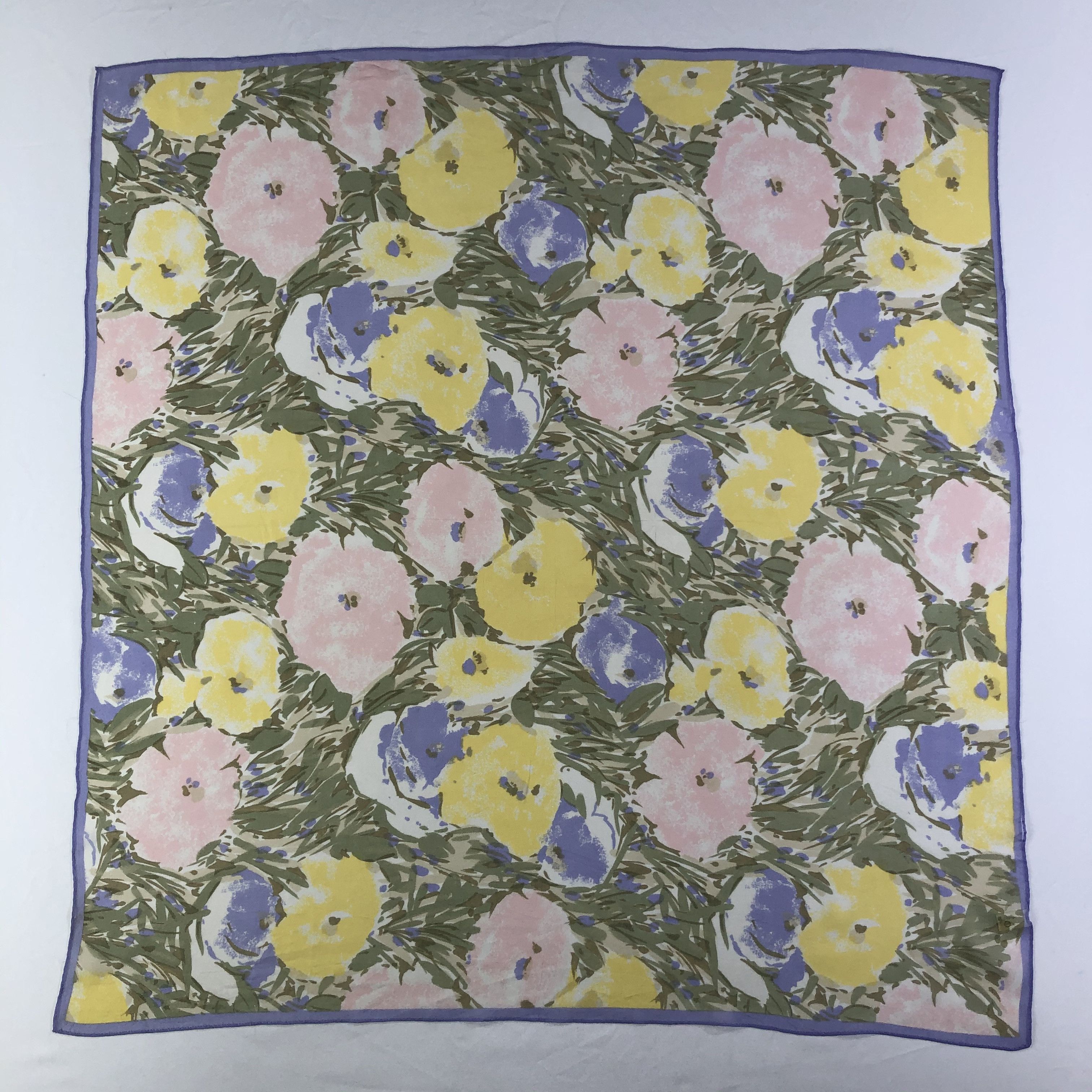 Vintage Vintage Silk Scarf Size ONE SIZE - 2 Thumbnail