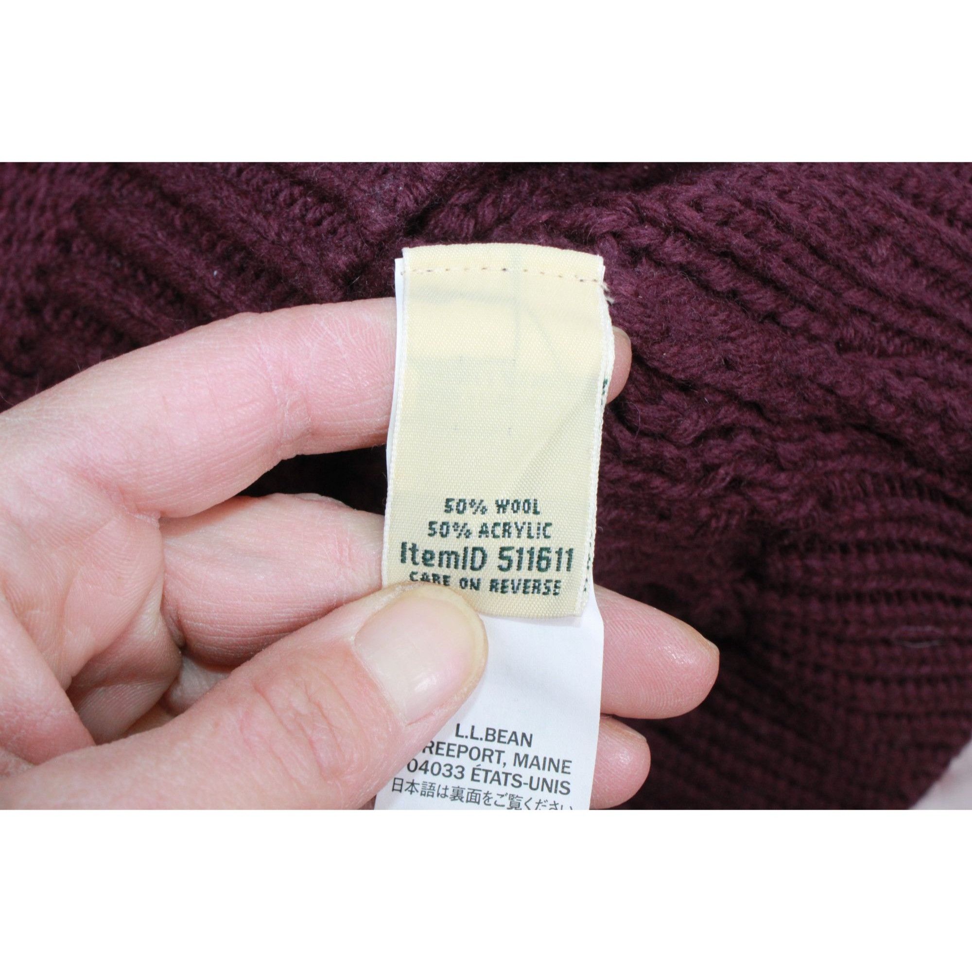 L.L. Bean LL Bean Women's Cozy Fisherman Sweaters and Pullovers Size S / US 4 / IT 40 - 8 Thumbnail