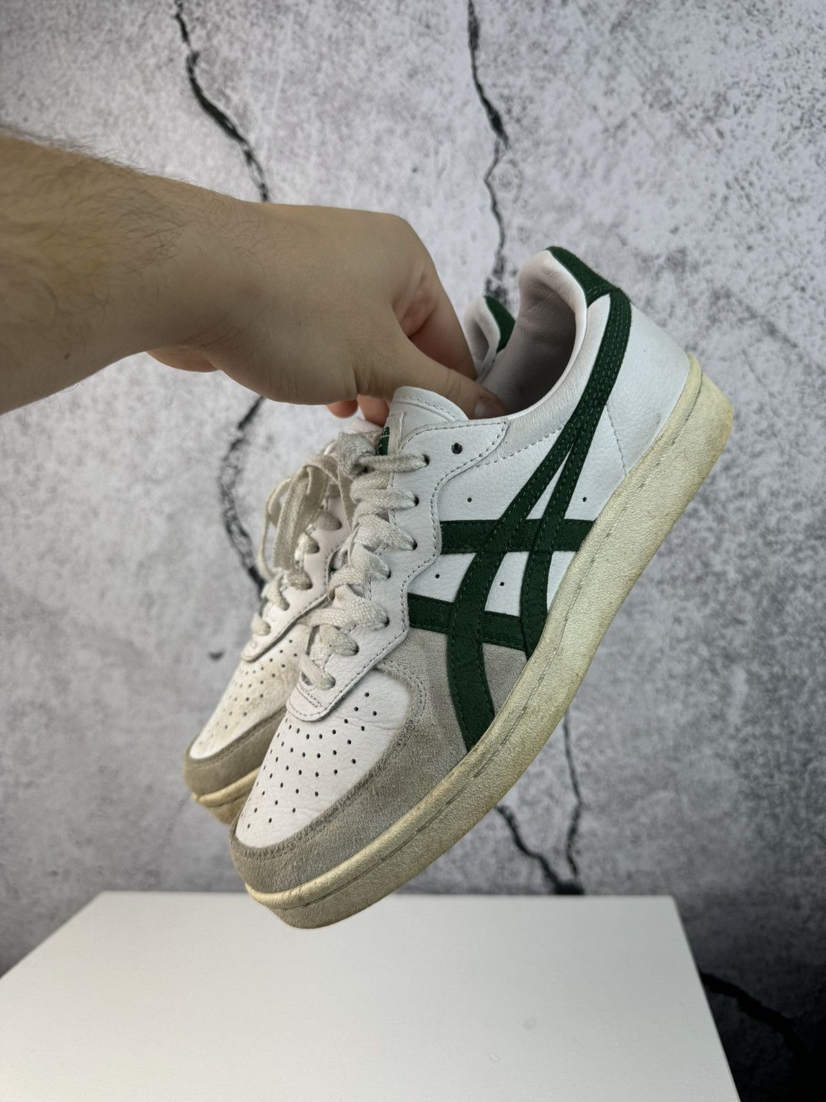 Japanese Brand Onitsuka Tiger OG Sneakers Y2K Vintage Size US 7.5 / IT 37.5 - 3 Thumbnail