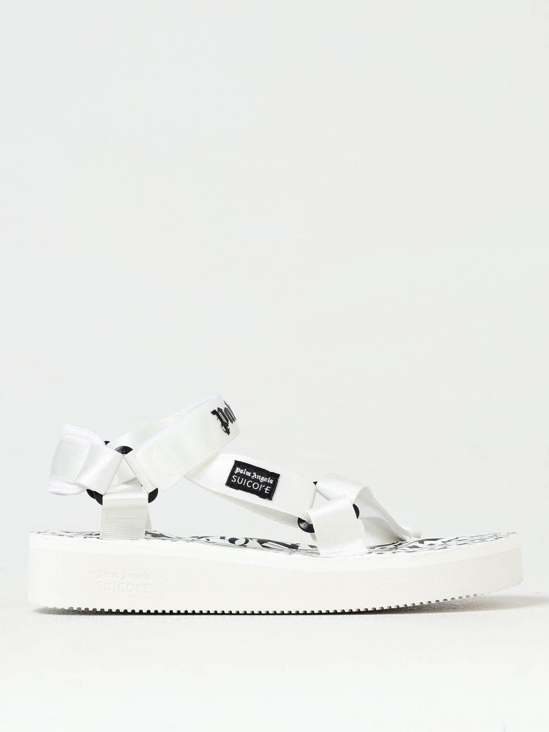 image of Palm Angels Sandals Men White (Size 11)