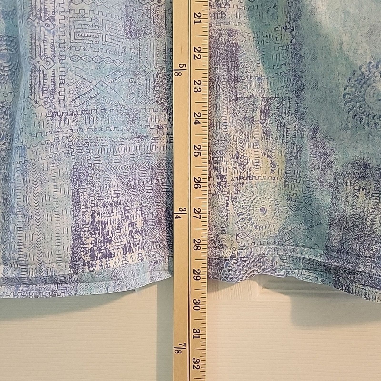 Tori Richard Tori Richard Medium Blue Aloha Hawaiian Pearl Buttons Cotton Size US M / EU 48-50 / 2 - 9 Thumbnail