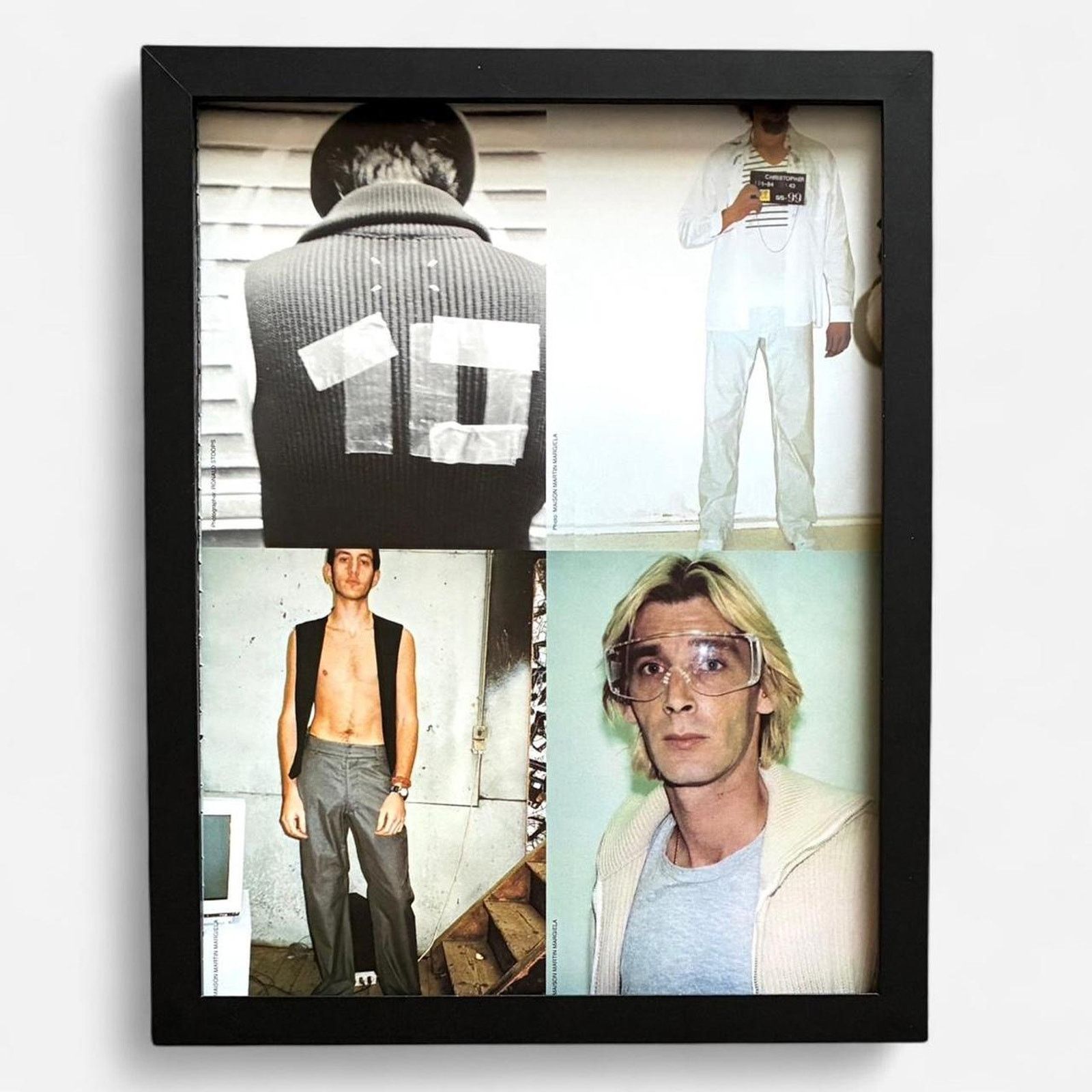Designer × Maison Margiela × Vintage Maison Martin Margiela Archive vintage framed poster 9x11 Size ONE SIZE - 1 Thumbnail